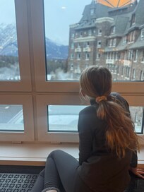 View from the lounge