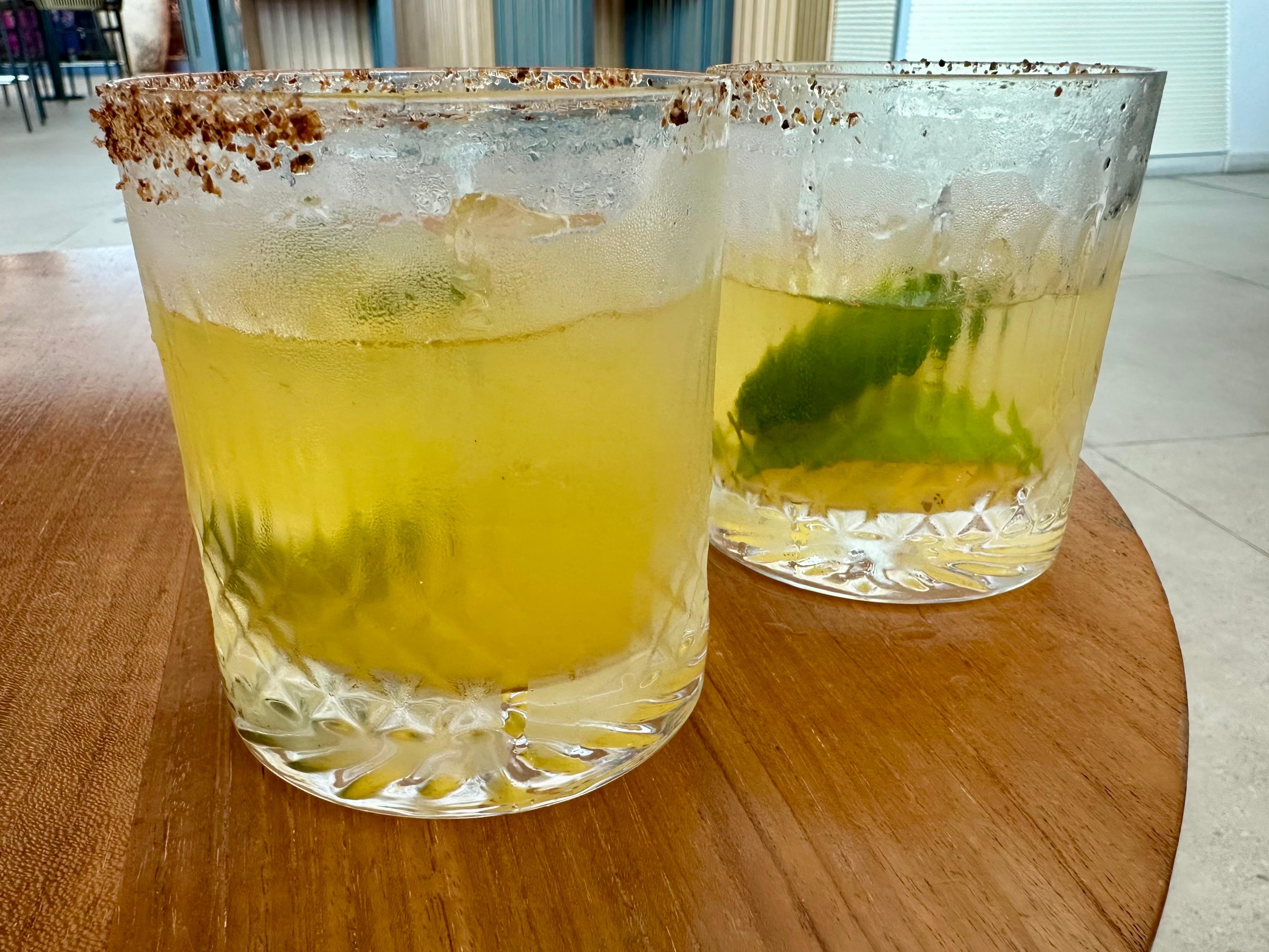 Spicy margaritas 