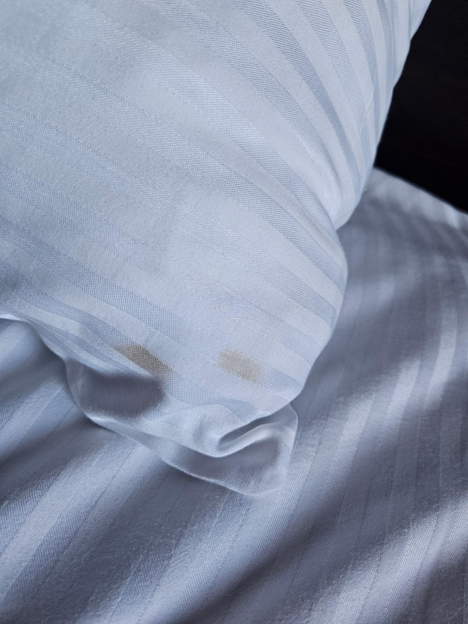 STAIN ON PILLOW