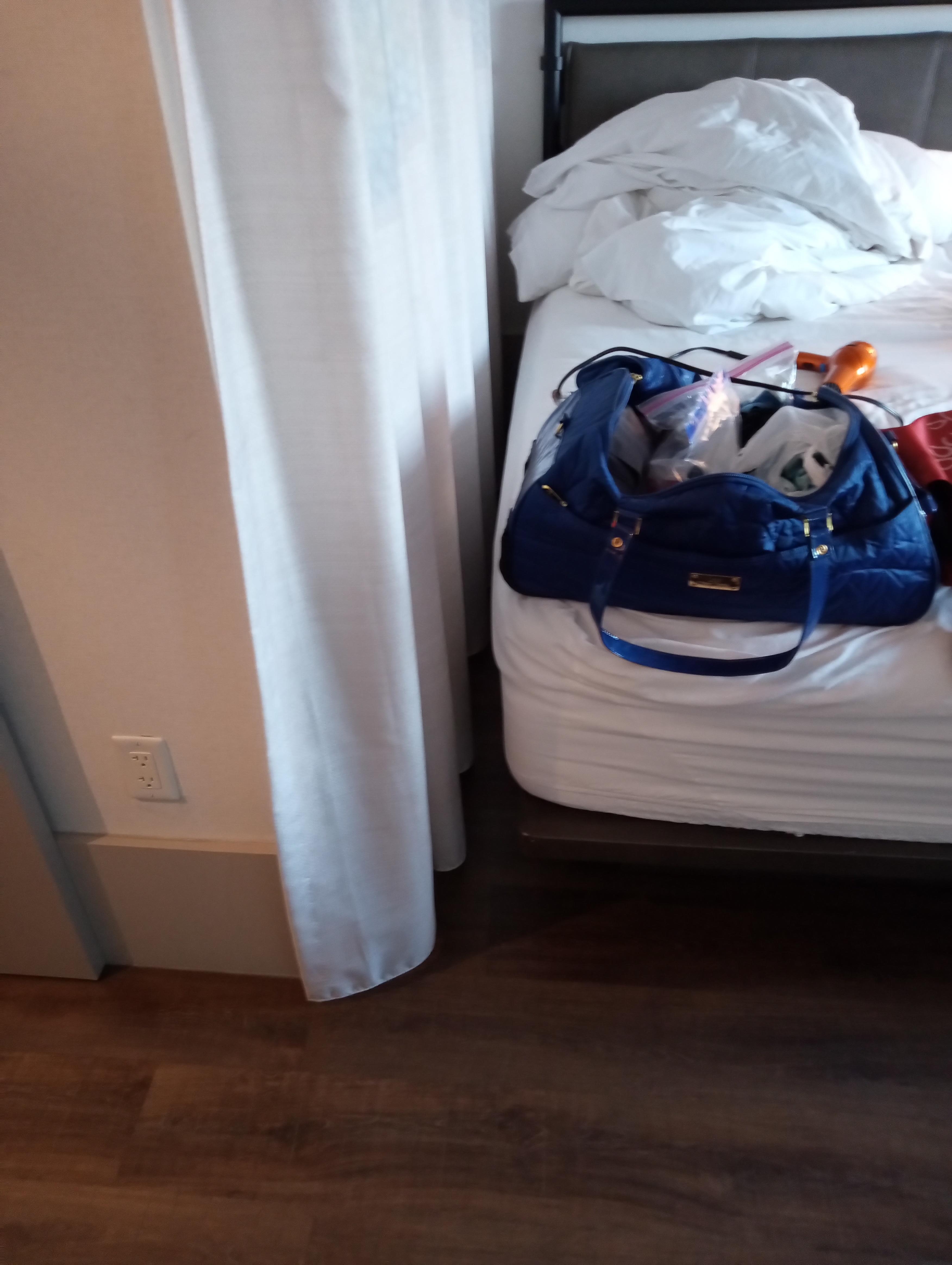 Other bed with only one side access.