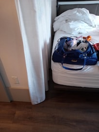 Other bed with only one side access.