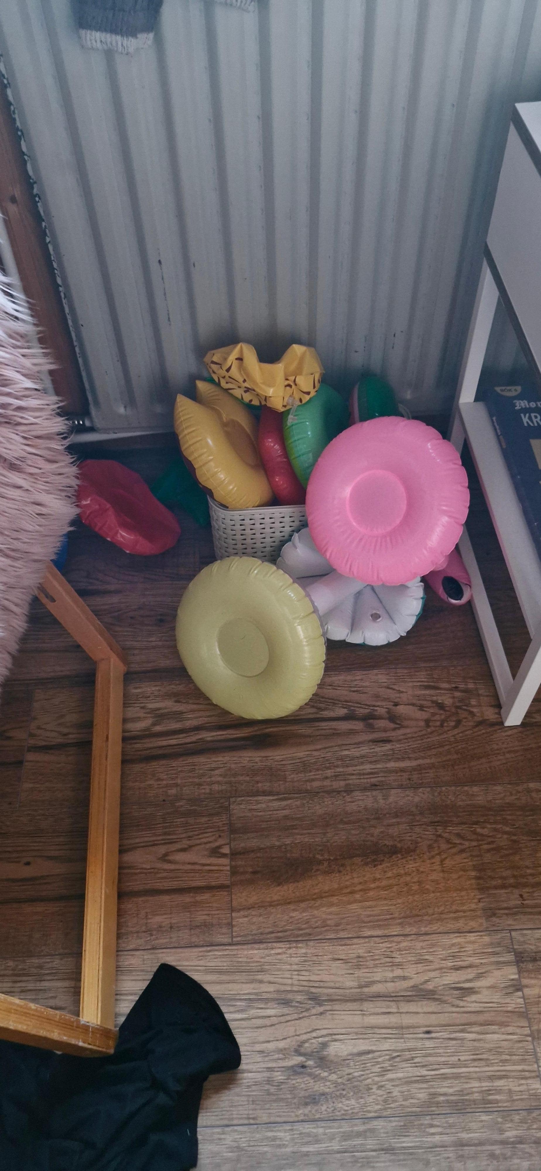 Children's toys  on the floor 