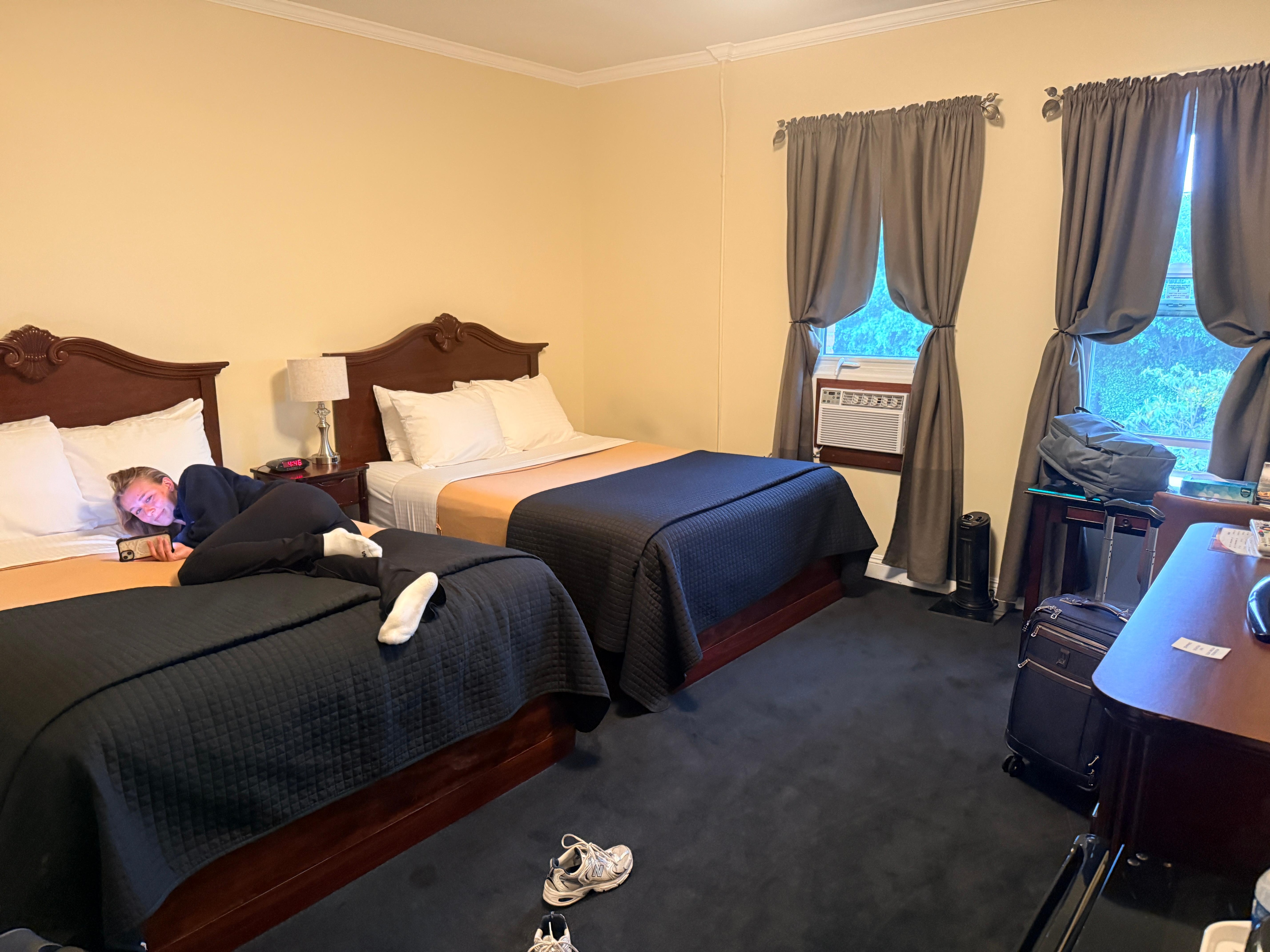 Room. No coffee! 😭