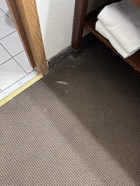Garbage on the floor