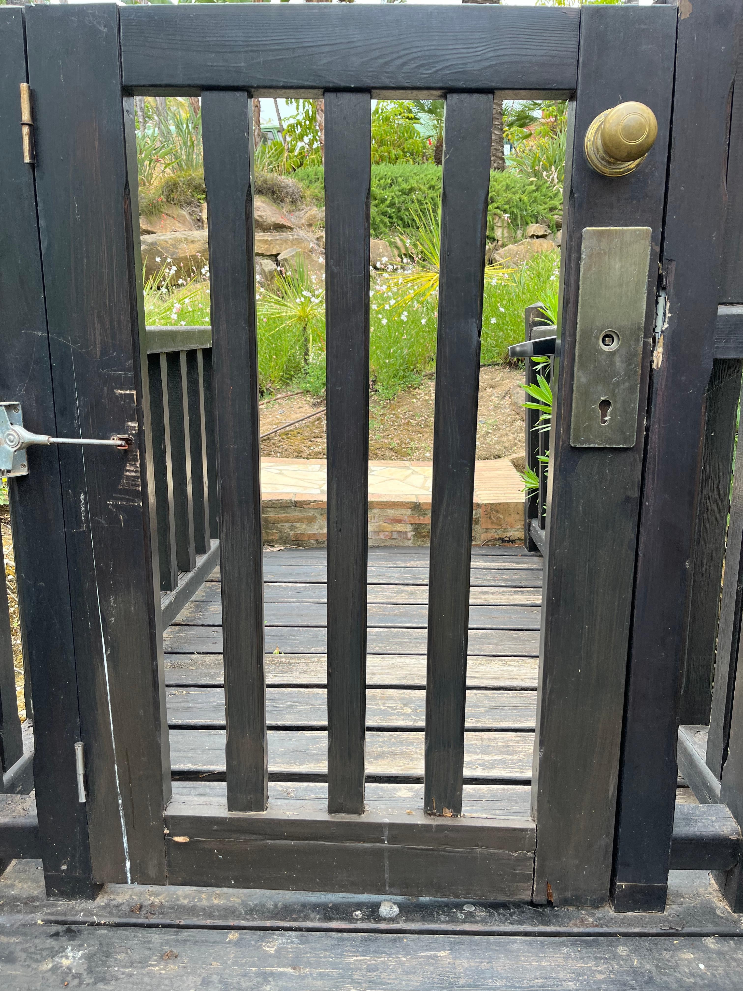 Door to VIP pool area. Lock did not work so anyone could enter the area.