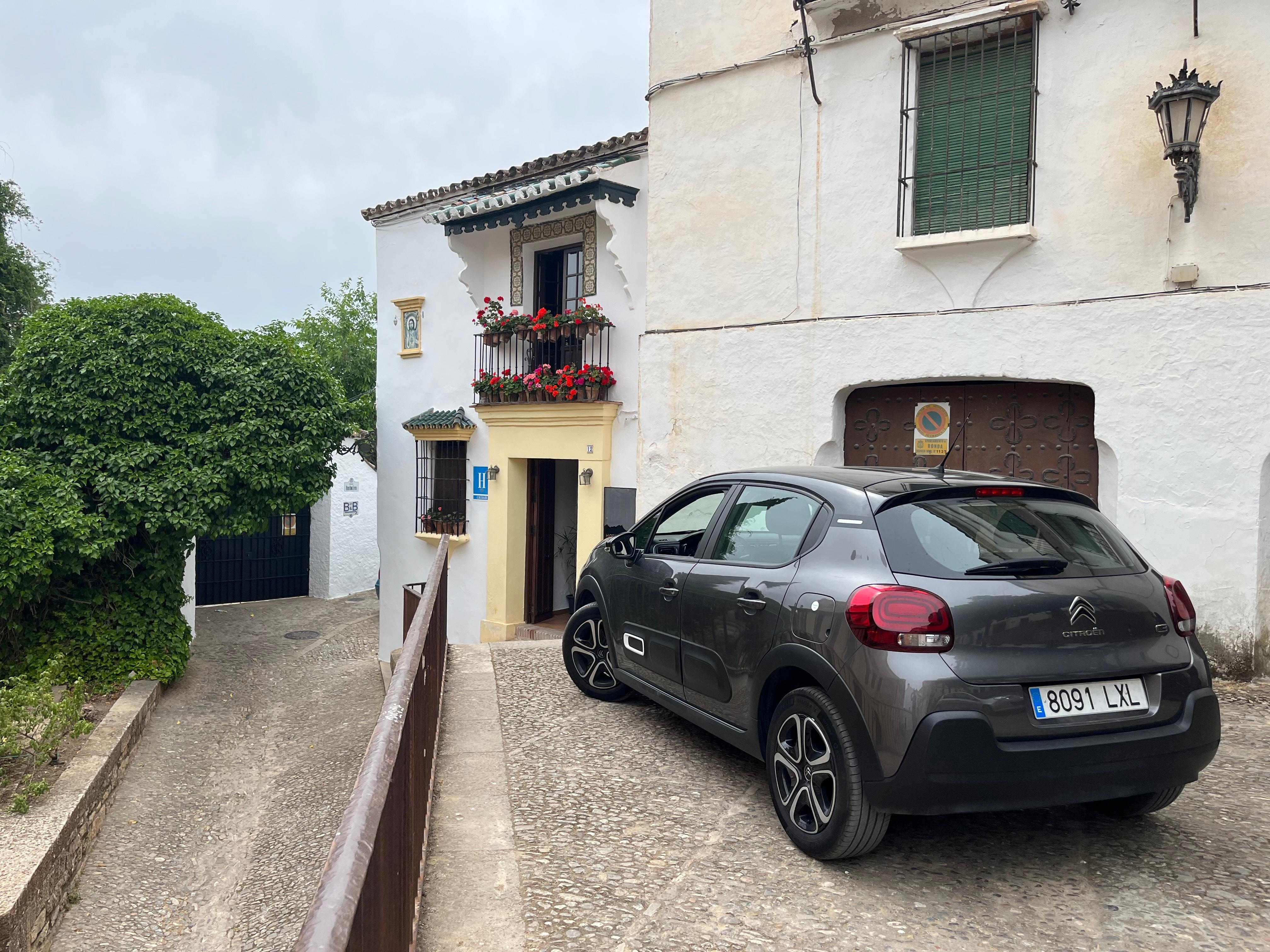 Easy parking. 