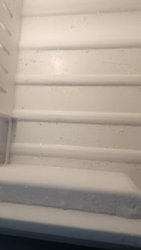 Dirty fridge on arrival