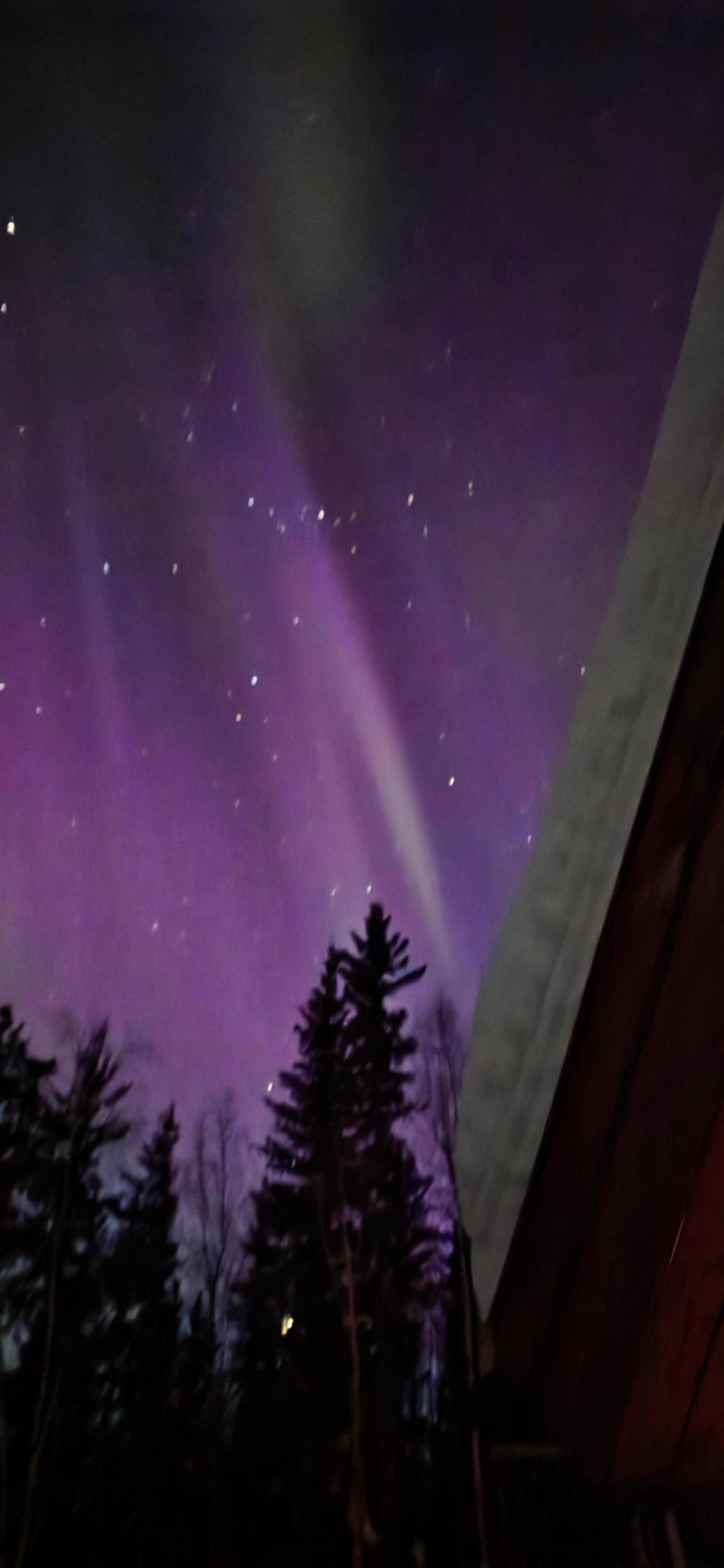 Taken from the deck right outside the front door