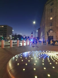 View from the front of the hotel