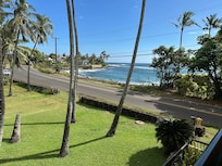 Park and road from lanai