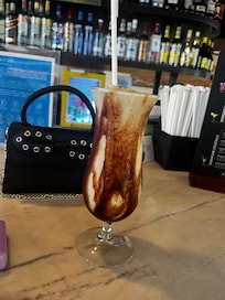 A drink the bartender came up with for me.