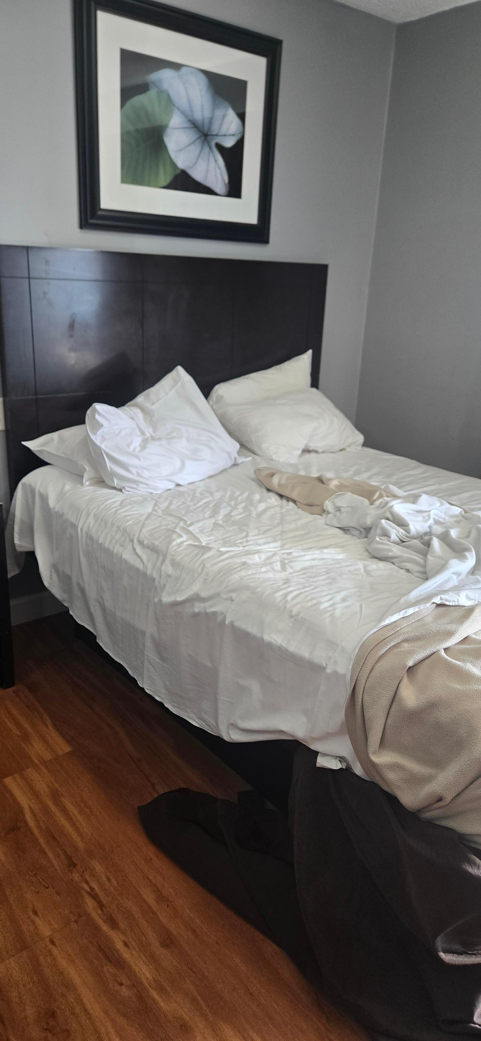 Headboard needed cleaning