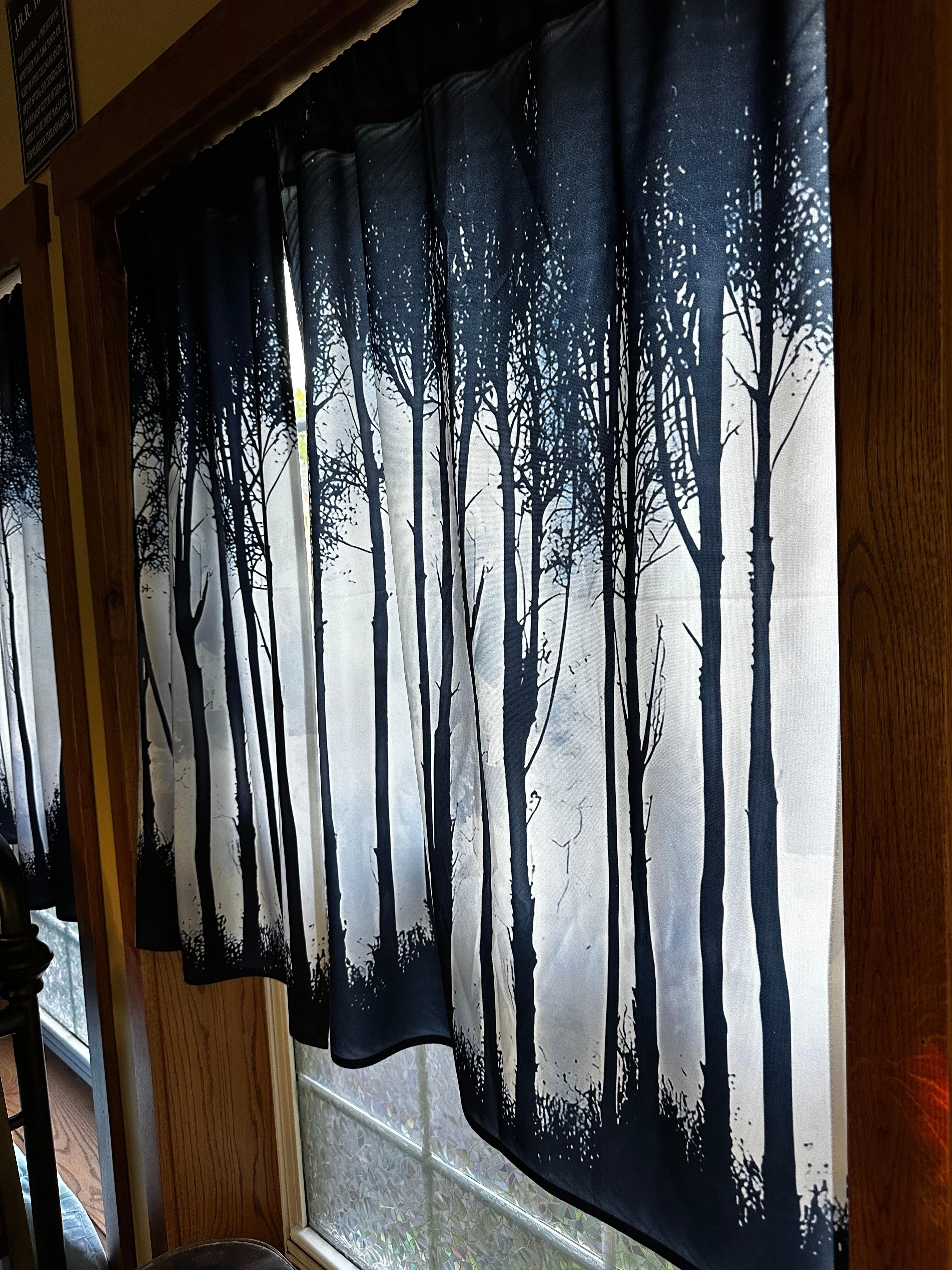 Loved the curtains. 