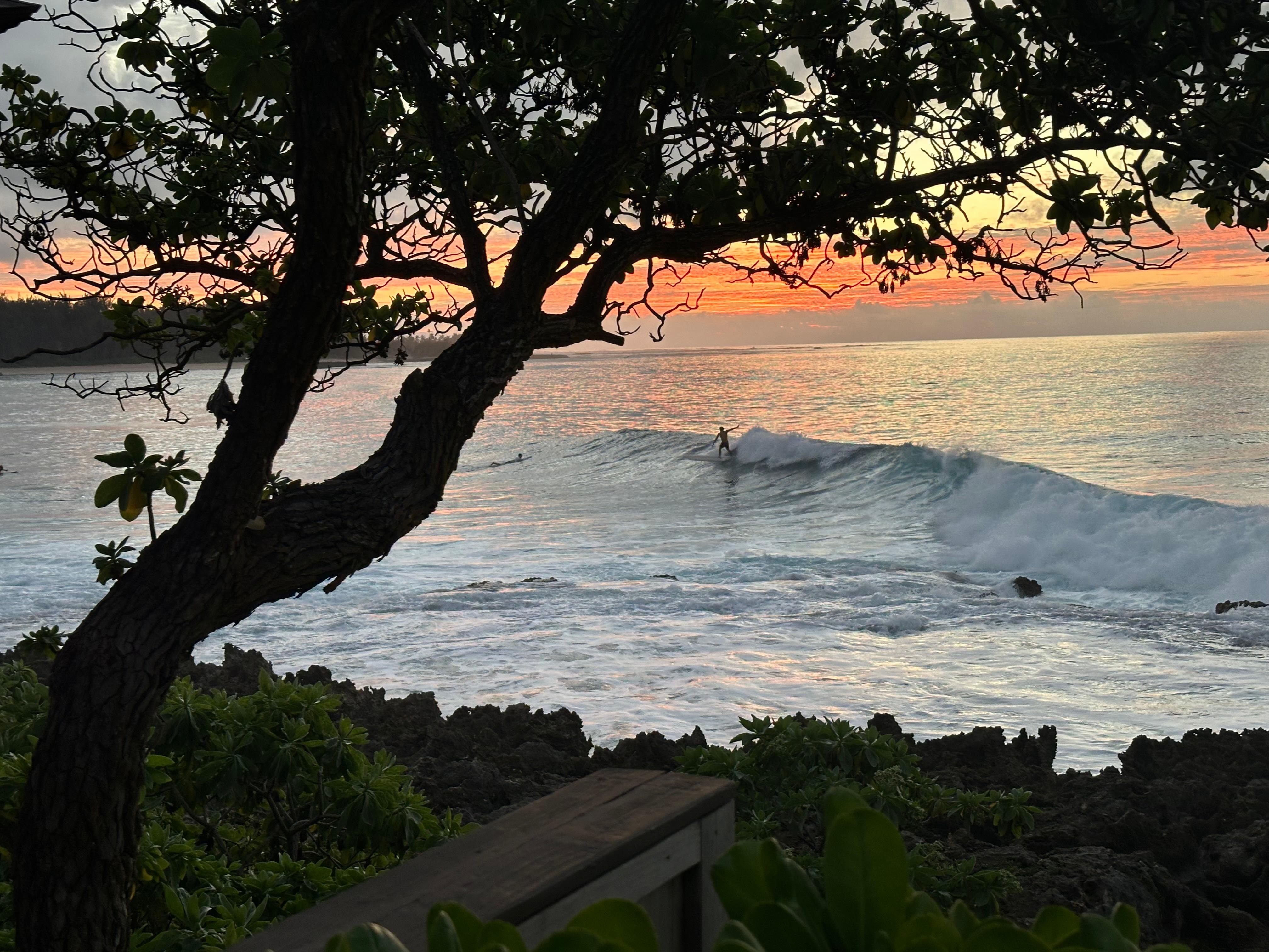 Sunset at Turtle Bay