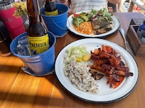 Highly recommend you order the seafood grill option on Sunday.