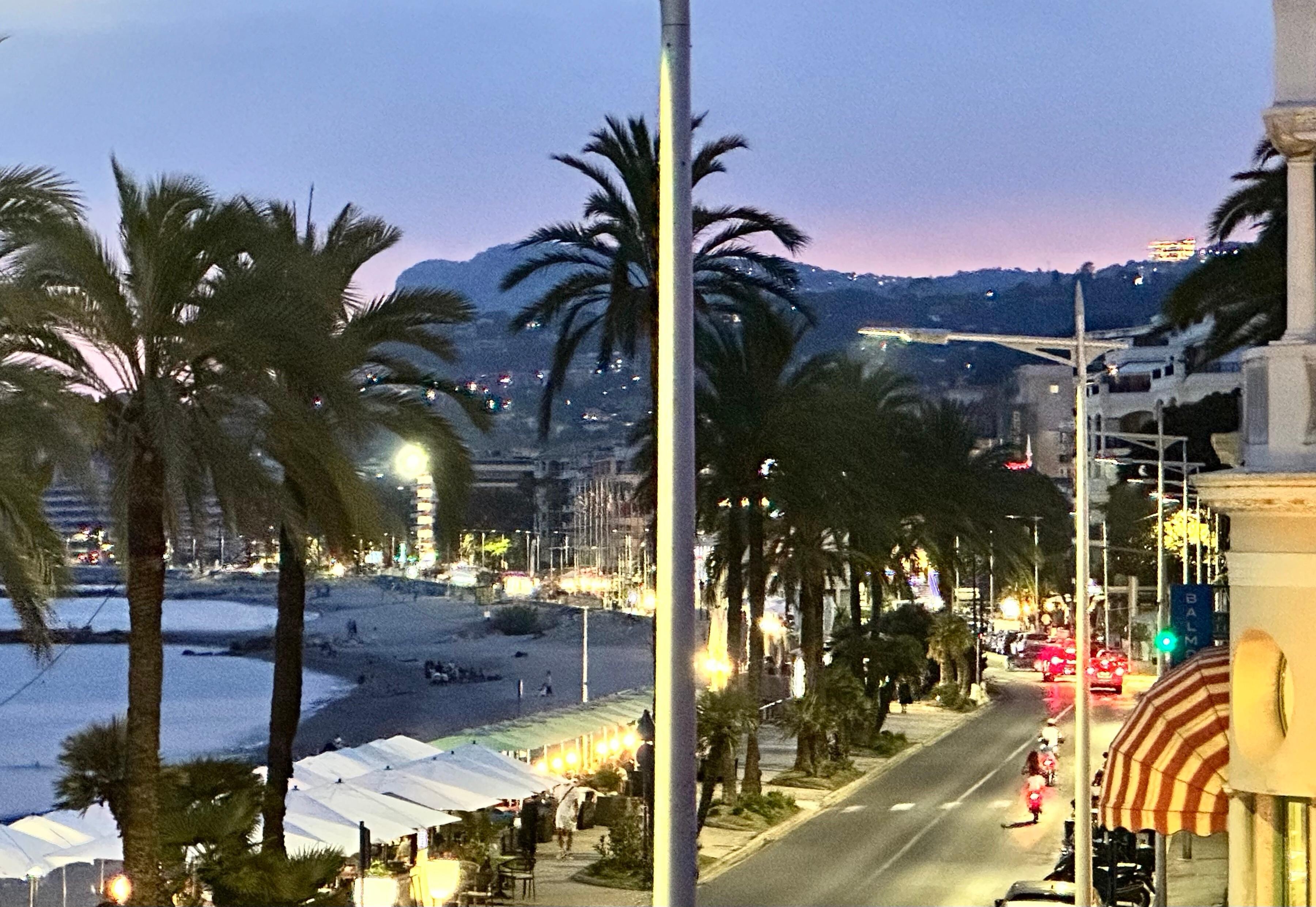 Looking north from the balcony