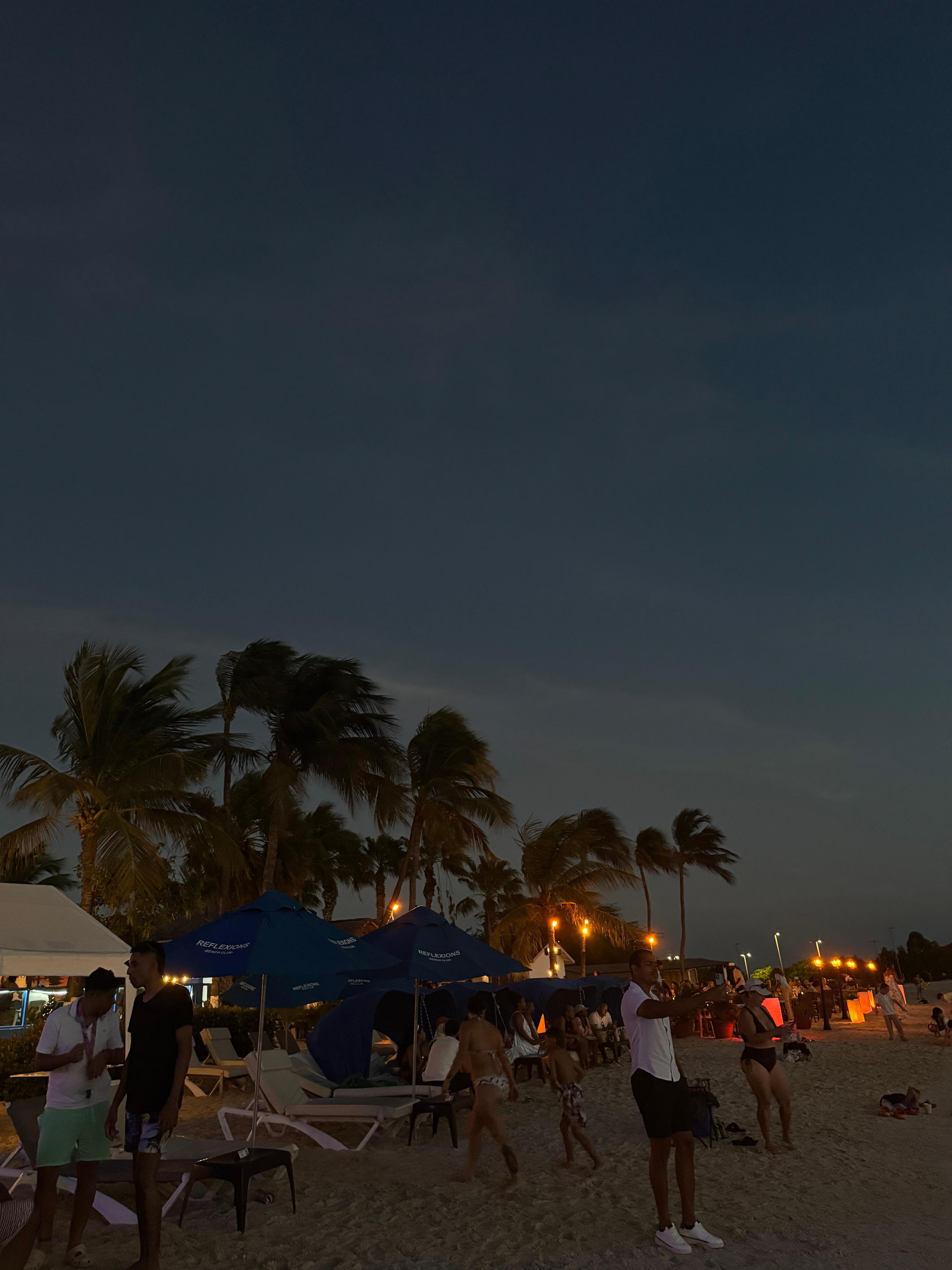 Great views from the beach upfront 