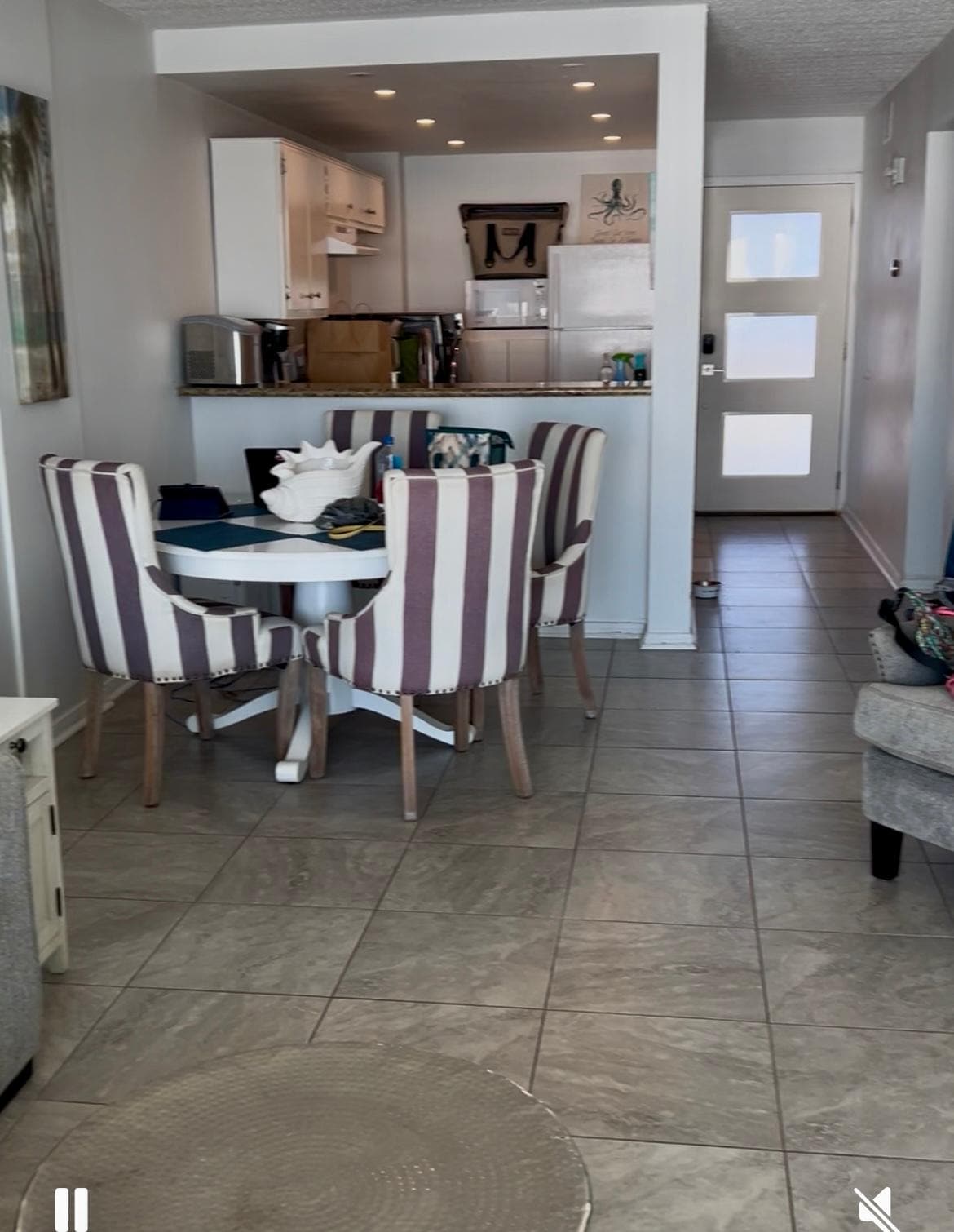 Dining and kitchen view. Everything you need for your getaway. 