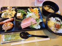 朝食ビュッフェ多種