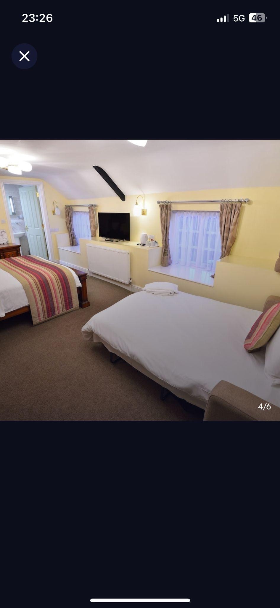 How advertised with double sofa 