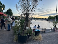 Outdoor bar