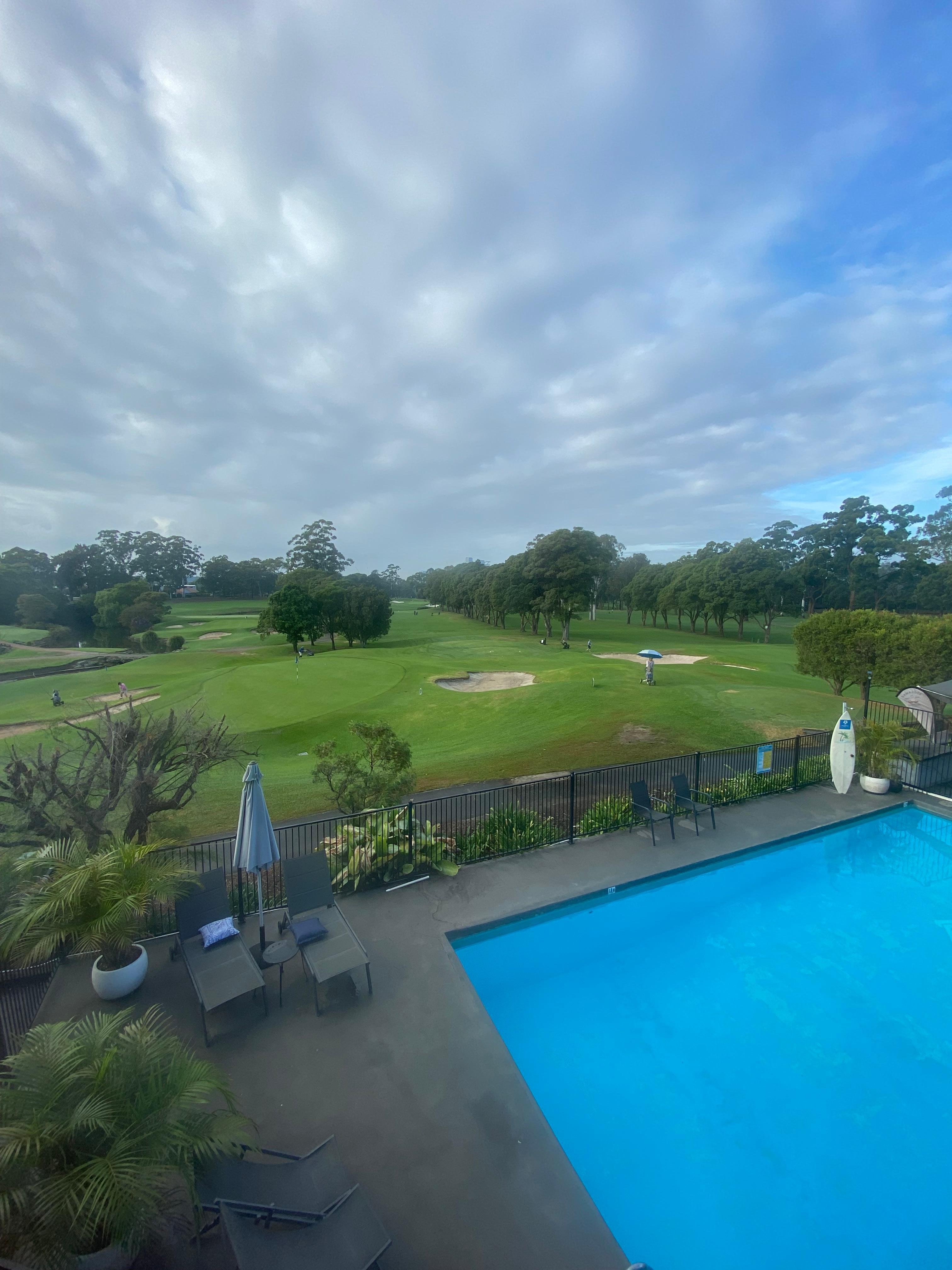View from room. 