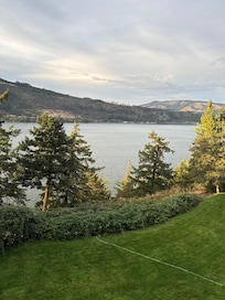 The view from our room balcony.