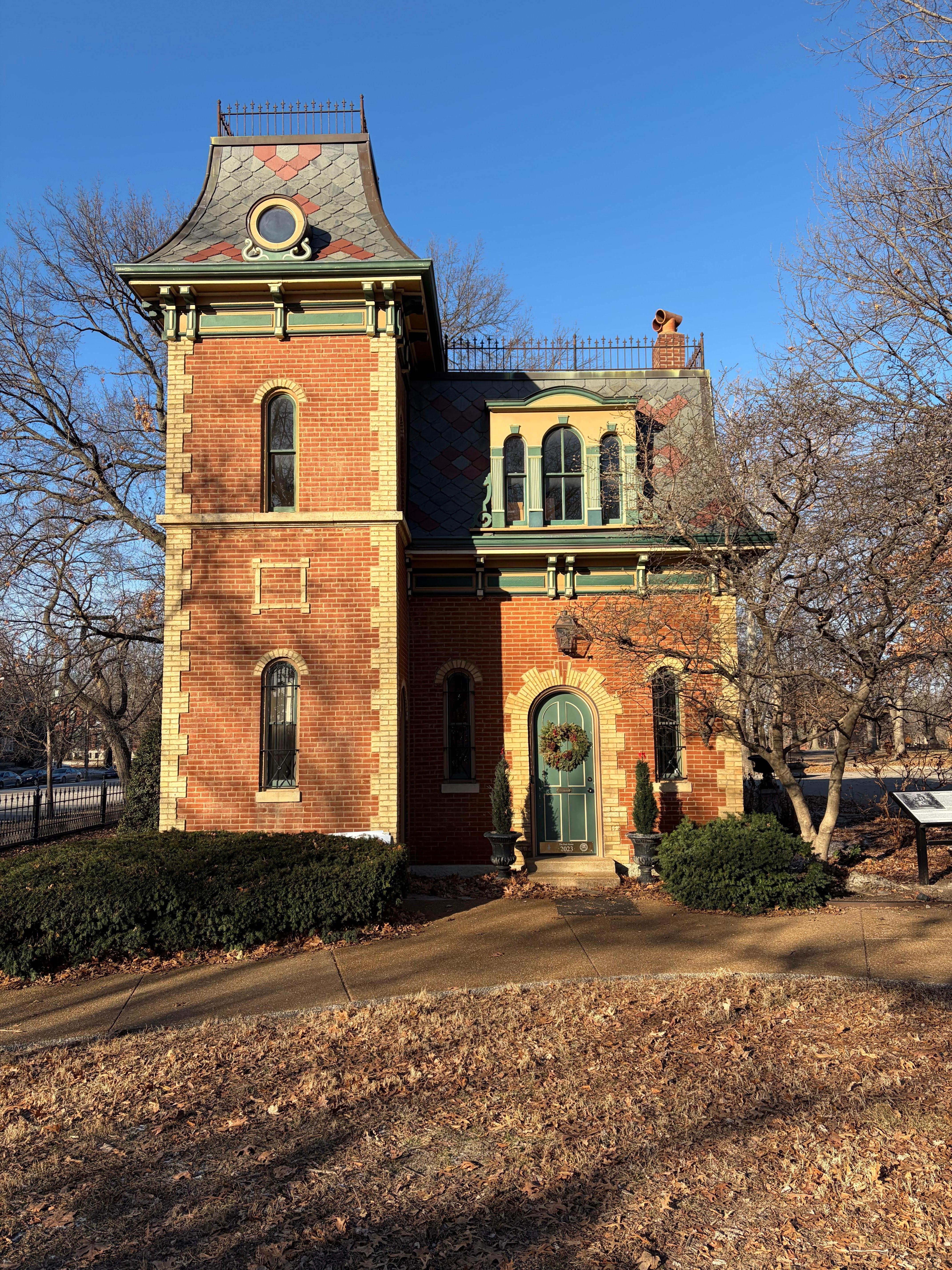 Nearby Lafayette Square park. 