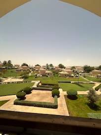 Villas but nice view outside room