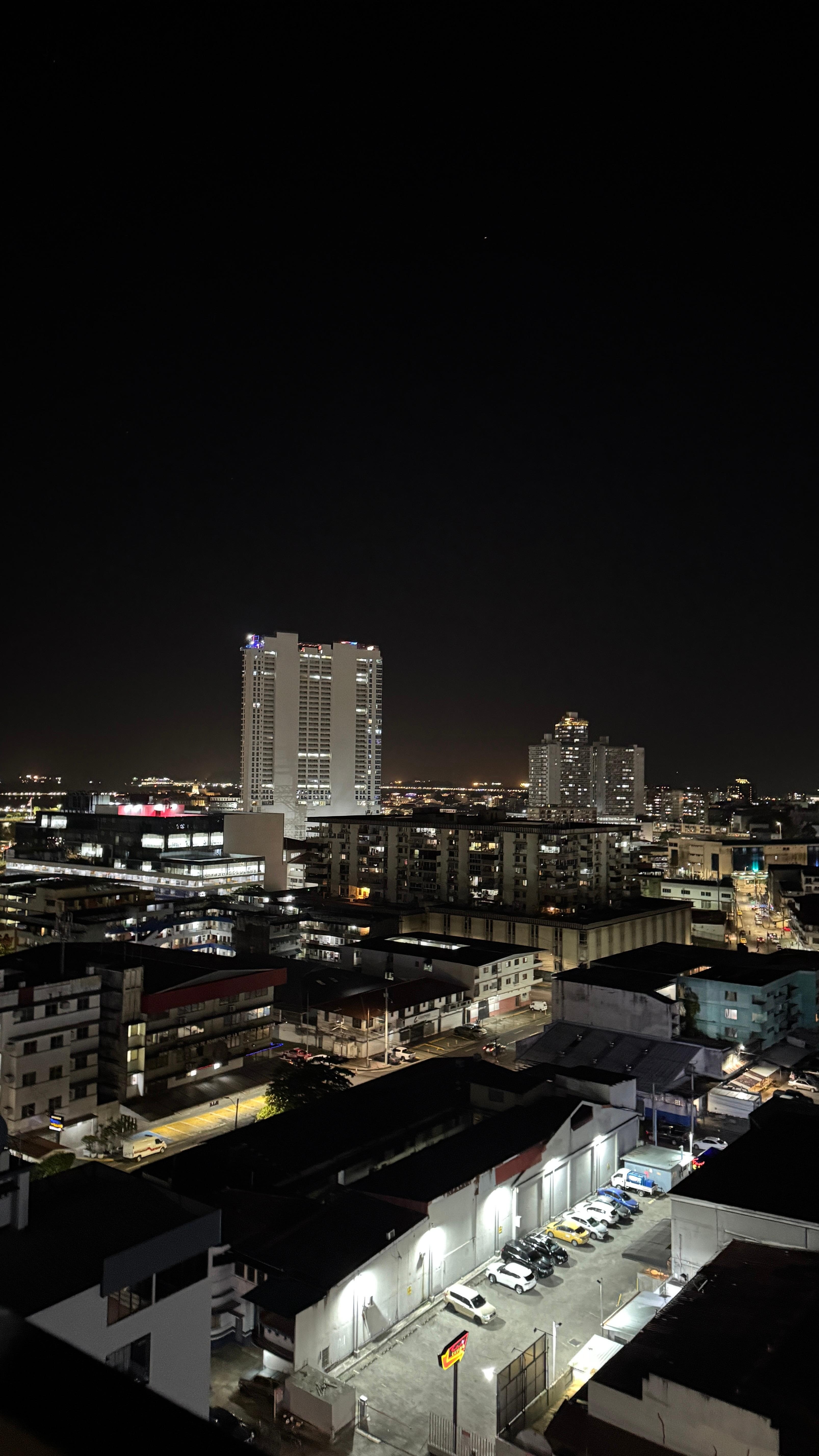 Vista desde la terraza del hotel 