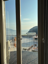 Our view from inside.