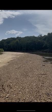 River & large beach