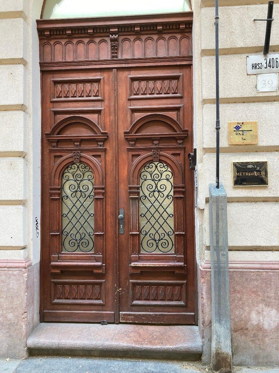 Main entrance door 