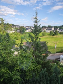 Ausblick aus dem KĂŒchenfenster