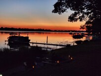 Sunset from Loon Lodge