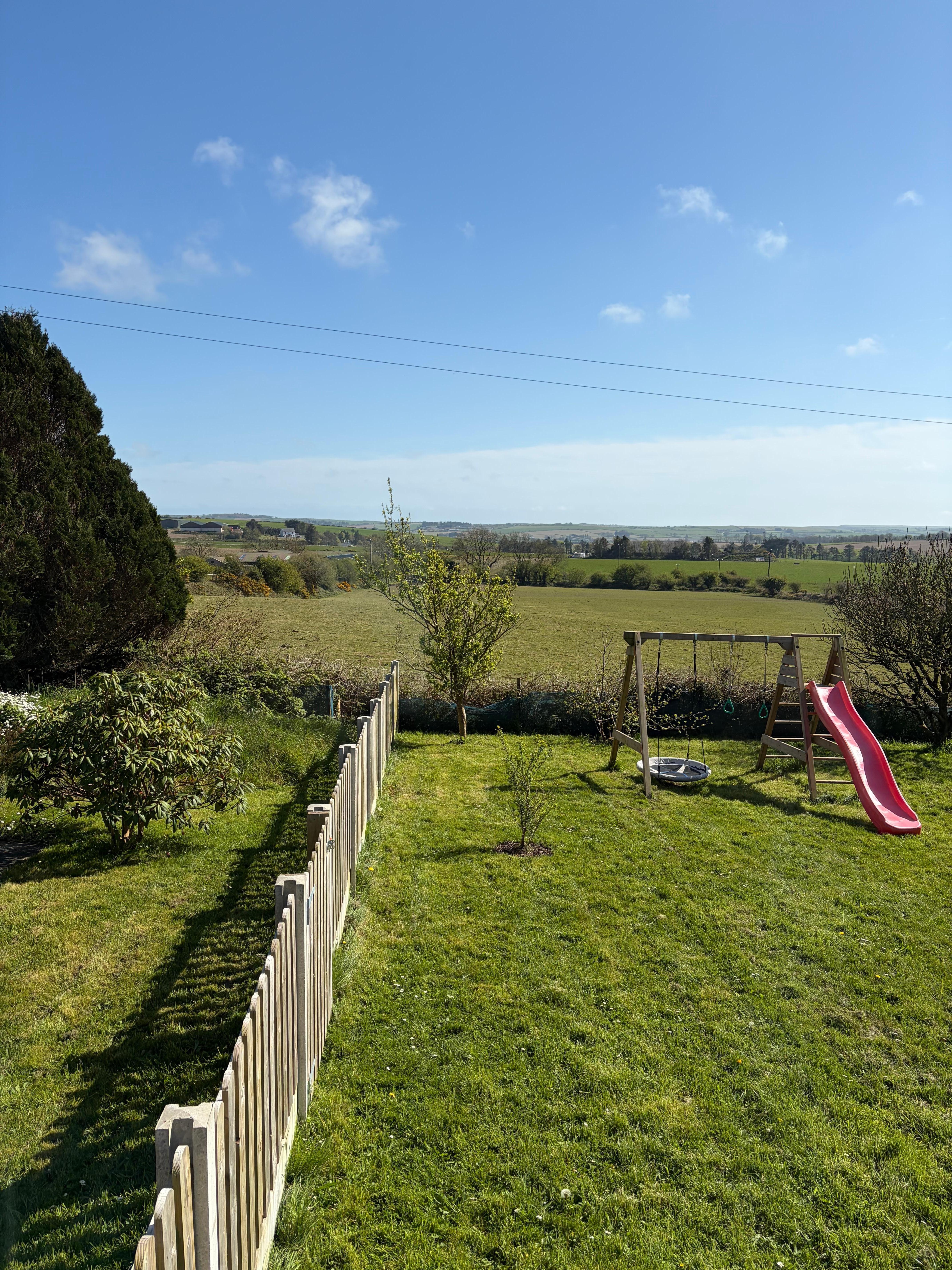 A great view of the surrounding countryside…gorgeous!