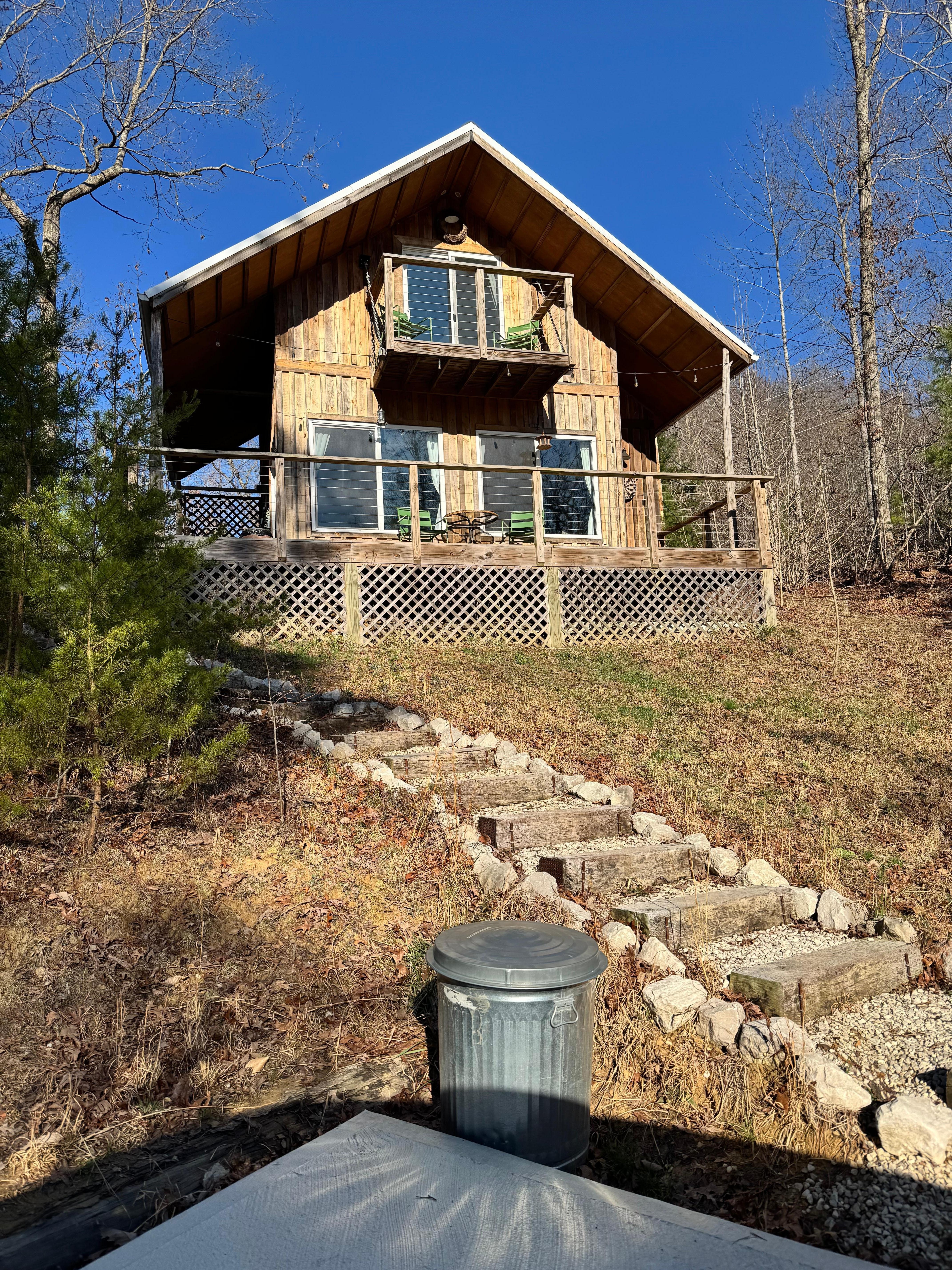 Front of cabin