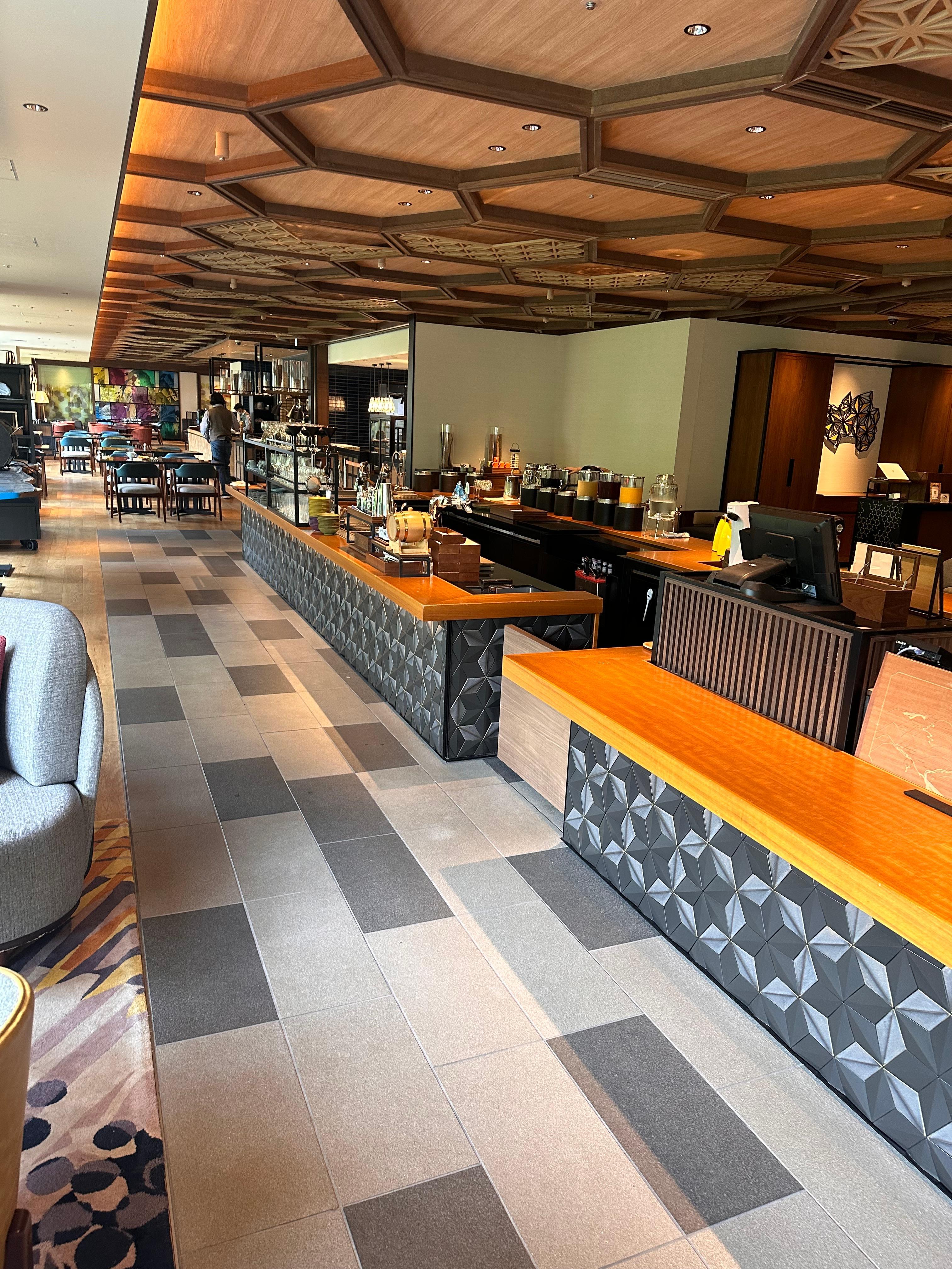 Breakfast buffet 