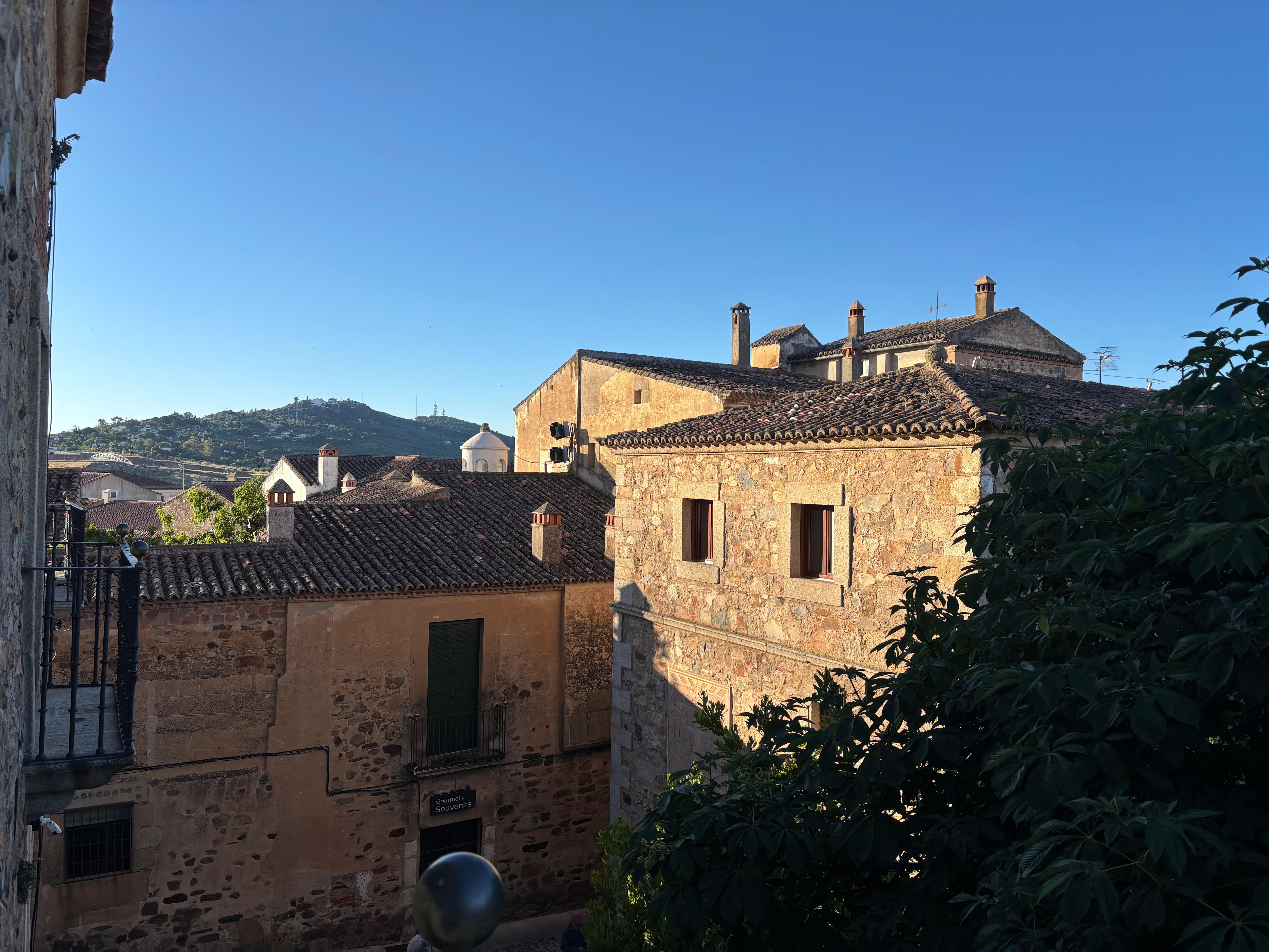 From our balcony