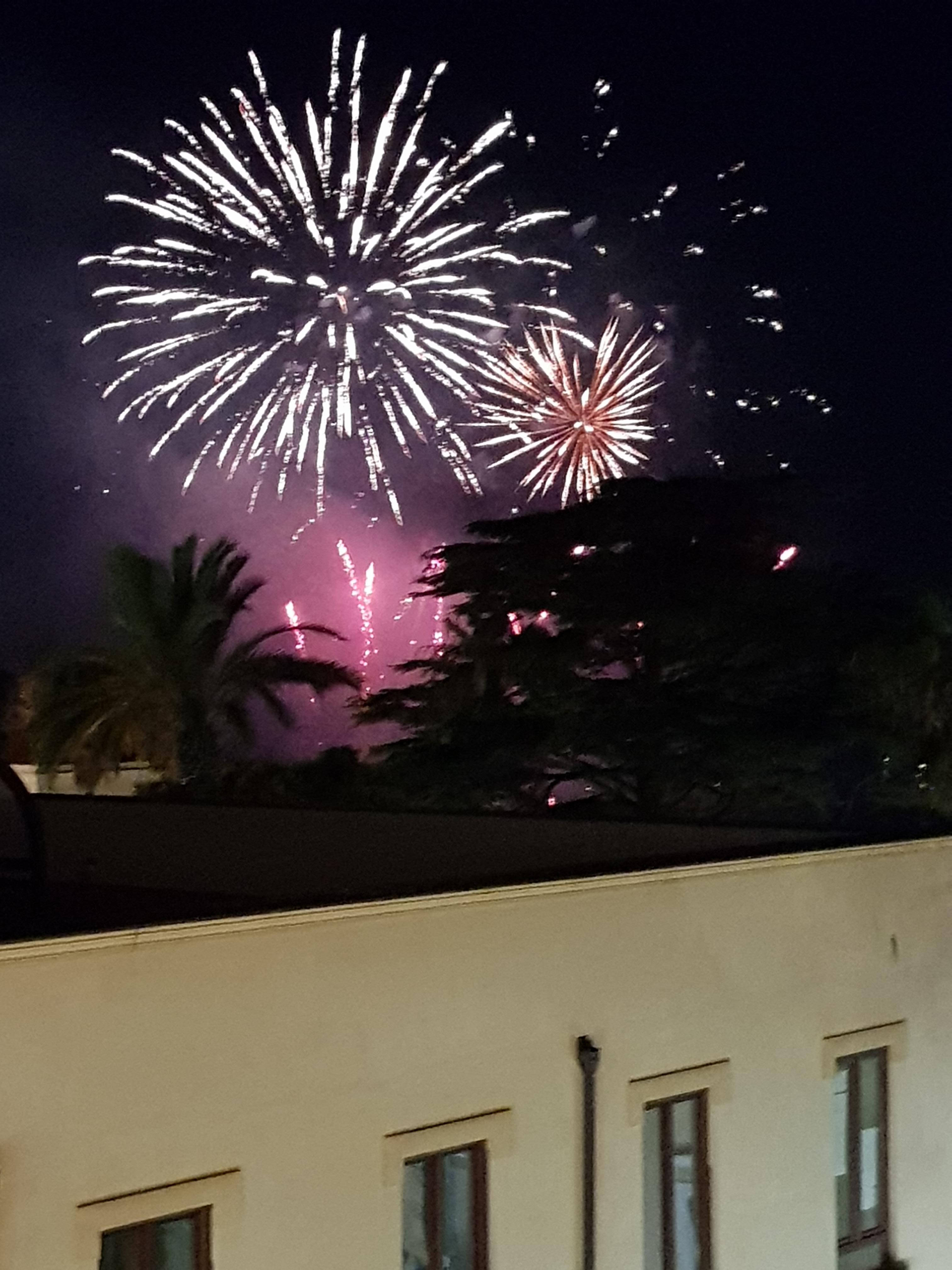 The Celebration of Santa Anna from our balcony 