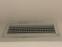 Mould around air conditioner.