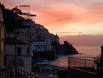 Sunrise from our room.