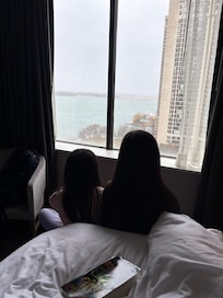 Partial lake view room