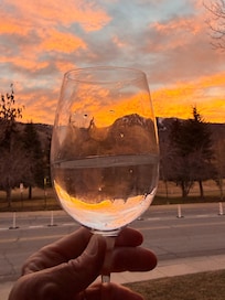 Balcony view in March