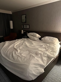 Sheets never changed during the 3 day sta