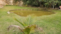 Lago na pousada