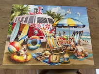 One of many puzzles, many activities available to entertain all ages.