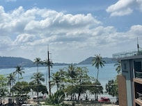 View from our balcony