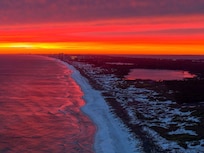 Sunset one night!