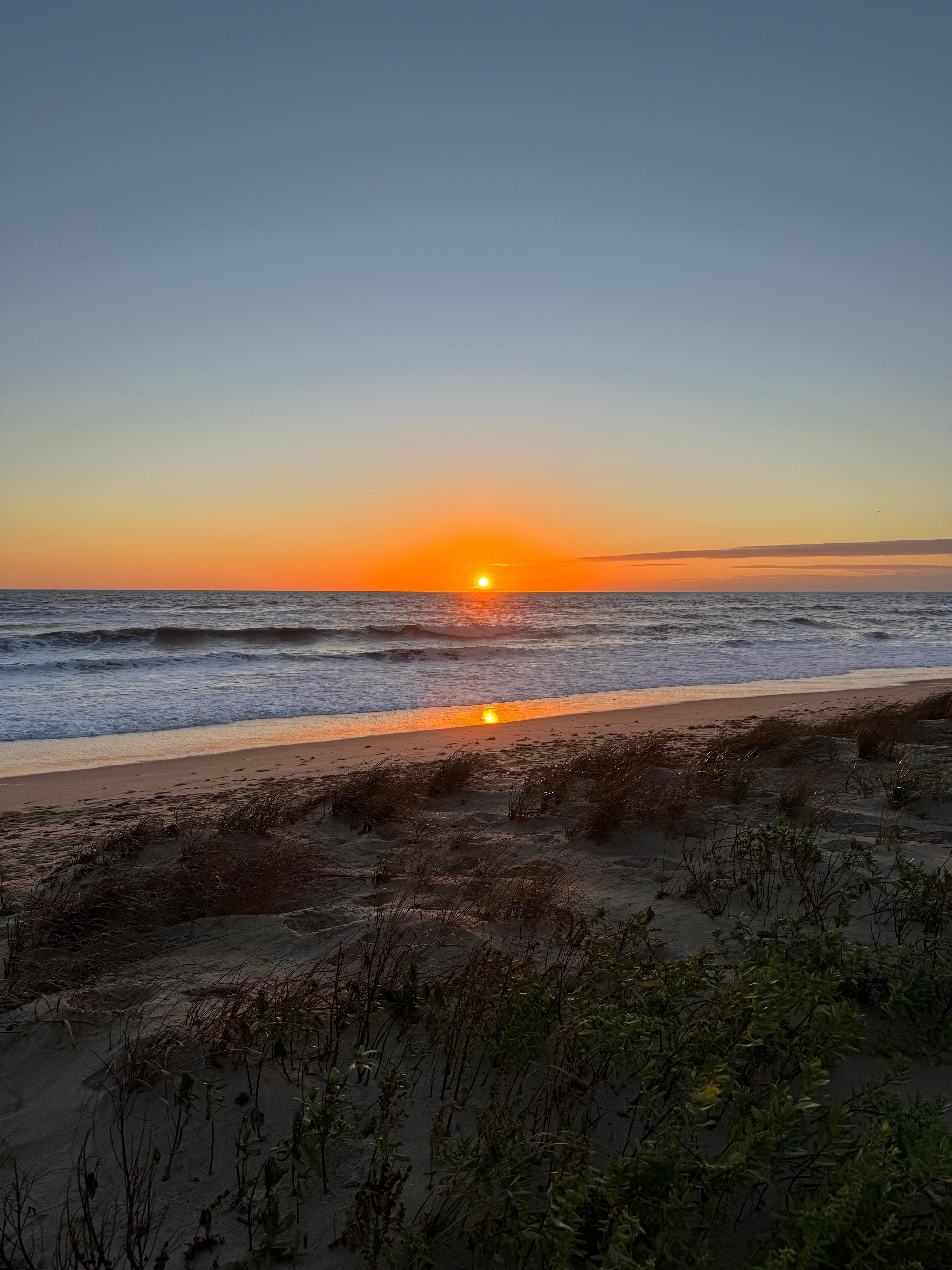 The beach directly across 12 south